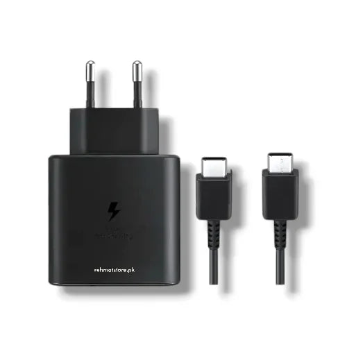 Samsung 45W PD Power Adapter USB-C (2Pin/3Pin) with 8 Amp Cable