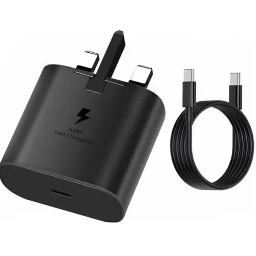 Samsung 45W PD Power Adapter USB-C (2Pin/3Pin) with 8 Amp Cable