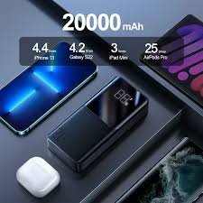 Joyroom JR-QP192 20000mAh 22.5W Fast Charging Power Bank (LCD Display, 3-Output) - Image 2