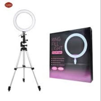 HX-260 26cm / 10″ Ring Light with Phone Holder & Adjustable Brightness / Color Modes