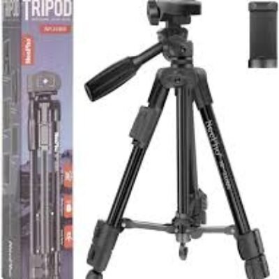 Neepho NP-3180S 4-Section Aluminum Alloy Camera / Mobile Tripod (Up to ~7 ft) + Wireless Remote