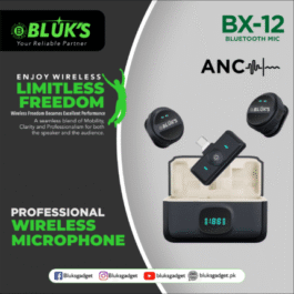 Blucks BX 18 Dual Wireless Lavalier Microphone System.
